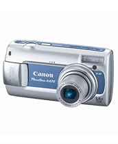 Canon PowerShot A470 7.1 MP Digital Camera with 3.4x Optical Zoom (Red)