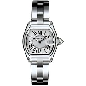 Cartier Roadster Silver Ladies Watch W62016V3