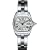 Cartier Roadster Silver Ladies Watch W62016V3