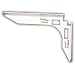 FastCap SB-8X12WH, SpeedBrace 8-Inchx12-Inch White Support