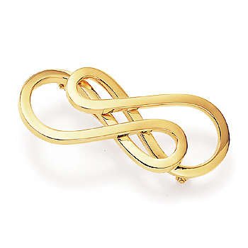 14kt. Gold Double Figure Eight Pin