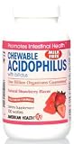 Chewable Acidophilus with Bifidus, Strawberry Flavor 100 Wafers