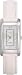 Timex 2K121 Women's Silver-Tone Dress Watch with Pastel Pink genuine Leather Band