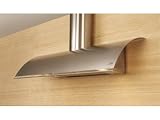 Zephyr Cheng Design COKE48SX Okeanito Wall Hood with 3-Speed Ventilation, Touch Controls, Stainless Baffle Filters and Dual Halogen Lamps: 48 Inch Wide