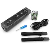 Snakebyte Premium Black Remote XL+ for Wii (built-in Motion Plus)