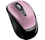 Microsoft Wireless Mobile Mouse 3000 Win XP/Vista - Pink Topaz