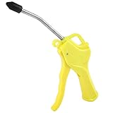 uxcell　エアダスター　エアクリーナー　イエロー　プラスチック柄　1個