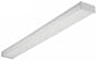 Lithonia 3348 Lighting Two-Light Fluorescent Ceiling Fixture, White