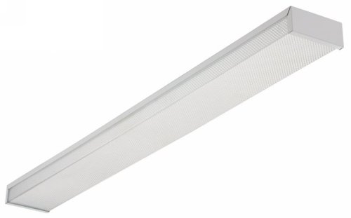 Lithonia 3348 Lighting Two-Light Fluorescent Ceiling Fixture, White