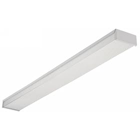 Lithonia 3348 Lighting Two-Light Fluorescent Ceiling Fixture, White