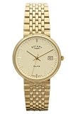 Image of Rotary Gents 9ct Gold Bracelet Watch