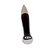 Desktop Tire & Rim Pen Holder with Free Standing Nickel Plated Black Ink Pen (Blue Ink).