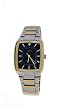 Q&Q #6163-412Y Men's Two Tone Square Casual Analog Watch