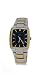Q&Q #6163-412Y Men's Two Tone Square Casual Analog Watch
