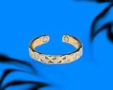 Diamond Cut - Magnetic Therapy Toe Ring