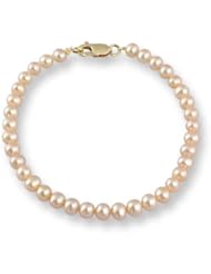 Mikura Bracelet, 18K Gold, Freshwater Pearls, 5.0-4.5mm, "A" Quality - 21 Size