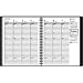 At-A-Glance 70-865-05 Weekly appointment book, 1 week/spread, hourly appts., 6-7/8 x 8-3/4, black