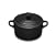Le Creuset Stoneware Petite Round Casserole, Satin Black (Matt Black Finish)
