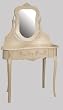 ivory dressing table mirror
