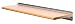 Wallscapes Gallery 12 by 16 by 3/4-Inch, Beech, Shelf Kit #GA4030BEKIT