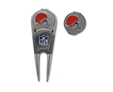 Cleveland Browns Ball Mark Repair Tool & Hat Clip Combo