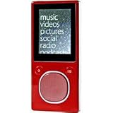 Microsoft N59776 4GB Zune MP3 Player - Red