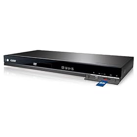 Coby DVD298 1080p Upconversion DVD Player with HDMI and DivX Playback, Black
