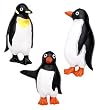 Penguins Shower Curtain Hooks - set of 12
