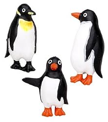 Penguins Shower Curtain Hooks - set of 12