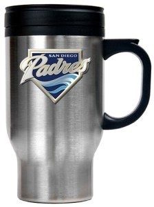 San Diego Padres Stainless Steel Travel Mug