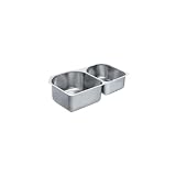 Moen 22376 Lancelot UMTLSRDL 3218-D-10-8 Sink, Stainless Steel
