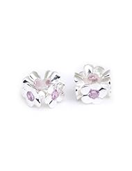TheIKA 2pc 925 Sterling Silver Charm Beads PB-12136