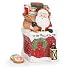 Night Before Christmas Santa Cookie Jar/Food Container