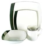 Mikasa Ridge Square Platinum Soup Bowl 7