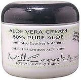MillCreek - Aloe Vera Cream 80% Pure Aloe, 4 oz cream