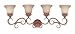 60/1552 - Nuvo Lighting - San Remo - Four Light Vanity - San Remo