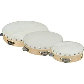 Cannon Single-Row Tambourine, 6 Inches