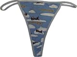 Curious George Floating in the Clouds Thong for women
