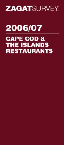 Zagat Survey 2006/07 Cape Cod & The Islands Restaurants Pocket Guide (Zagatsurvey)
