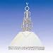 1 Light Pendant With Vienna Ivory Finish