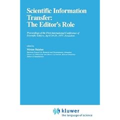 Scientific Information Transfer: The Editor's Role