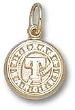 Texas Rangers New Club Logo 3/8 Charm/Pendant -14K/10K, Stainless Steel or Gold Plated