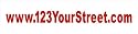 WEB SITE ADDRESS, 6 x 24" Real Estate Rider Sign