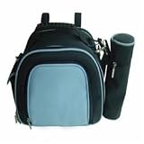 Juba Plus Sky Diaper Bag w/Navy Trim