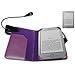 AMAZON KINDLE 4 4TH GENERATION PURPLE EXECUTIVE LEATHER CASE COVER BOOK WALLET (2011 Latest Kindle Generation, £89, Wi-Fi, 6