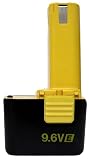 Panasonic EY9180B Ironman 9.6-Volt 1.7 Amp Hour NiCad Long Stem Pod Style Battery