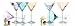 Luigi Bormioli Michelangelo Masterpiece 8-1/2-Ounce Martini Glasses, Set of 4