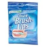 Oral-B Brush-ups, Textured Teeth Wipes, 12 wipes
