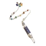 Lapis Pendulum 02 Chakra Genuine Blue Gemstone Quartz Convert Pendant Stone 11