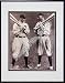 Ty Cobb and Joe Jackson, Detroit Tigers Double Matted 8